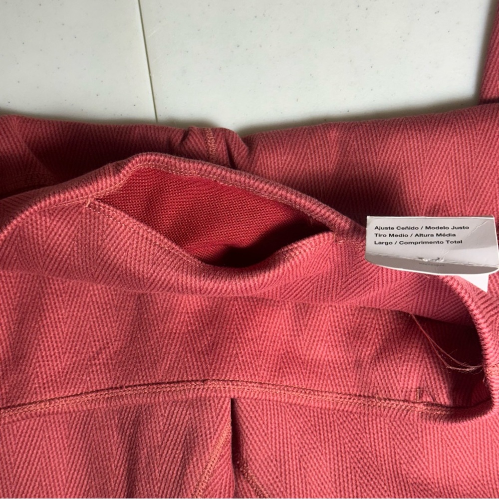 Nike One Therma-FIT Mid-Rise Leggings Canyon Rust NWT Size XS - Picture 7 of 12
